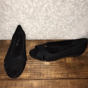 Aerosoles Black Open Toe
